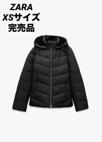 ZARA 자라 슬림핏 퀼트 아노락 XS 완판템