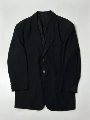 EMPORIO ARMANI 블랙 테일러드 자켓 스트라이프 54