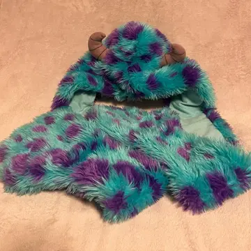 디즈니 2-3회 사용 샐리 머플러 캡 모자