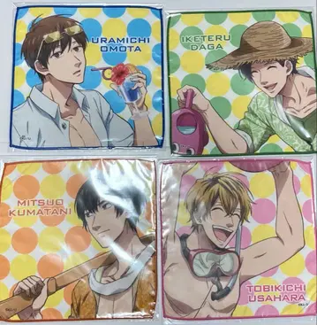 우라미치 오빠 핸드 타월 4장 세트