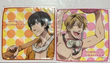 우라미치 선생님 핸드 타월 2장 세트 쿠마가이 미츠오 우사하라 토라요시