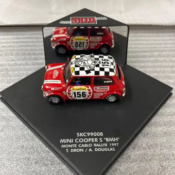 Vitesse SKID 미니 쿠퍼 S BMH 몬테카를로 1997 한정판