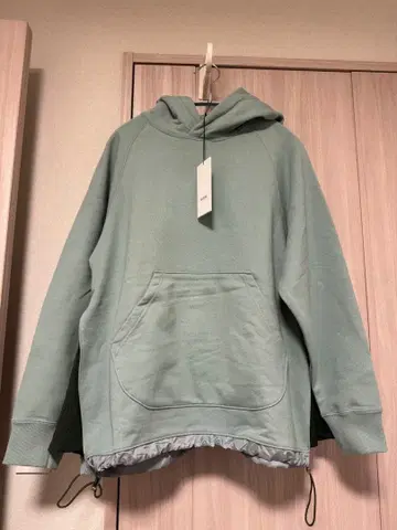 새상품 KUON 쭈리 맨투맨 후드티 사이드 메쉬 후디