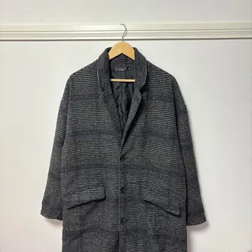 Seno 글렌체크 테일러드 자켓 M 사이즈 체크 무늬 그레이 계열