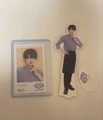 러브식 타로 스이파라 콜라보 아크릴 스탠드 트레이딩 카드