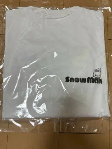 SnowMan Snow World 로고ver. T셔츠
