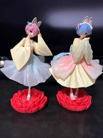 리제로 인형뽑기 경품 피규어 4점 묶음 판매