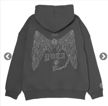 YUTA LIVE TOUR 2025 PERSONA 후드티 그레이