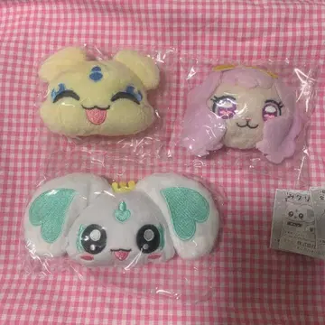 프리큐어 봉제 인형 헤어 클립 포룬 메플 메플 가챠가챠