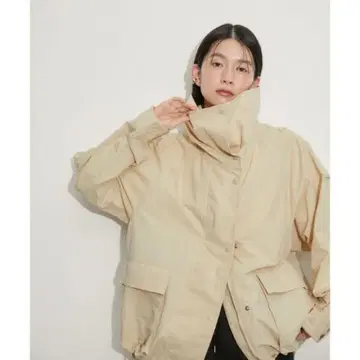 ADAM ET ROPE 베이지 오버 사이즈 자켓