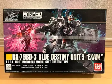 HG RX-79BD-3 BLUE DESTINY UNIT 3 'EXAM'