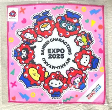 미야쿠미야쿠 산리오 KINTETSU 한정판 타월 EXPO 2025