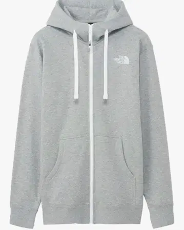 THE NORTH FACE 그레이 풀 집업 후드티