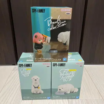 SPY x FAMILY 피규어 세트 3점 미개봉품.