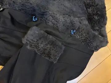 DONNE 돈네 코트 그레이 계열 멀티 컬러 개성적인 올 패턴