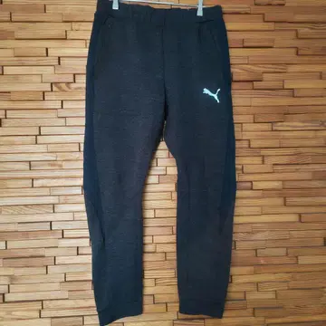 푸마 플리스 조거 팬츠 XL 사이즈 차콜 그레이