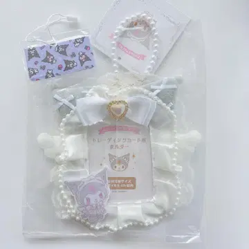 산리오 순백천사 쿠로미 트레이딩 카드 홀더 아이돌 트레카