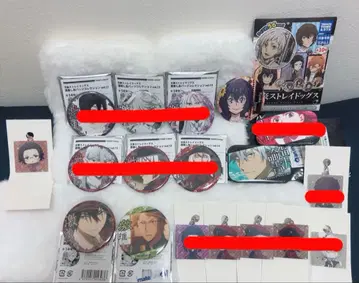 문호 스트레이독스 캔뱃지 묶음 판매