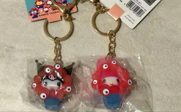 미야쿠미야쿠 산리오 입체 마스코트 클리어 컬러 키링 마이멜로디, 쿠로미