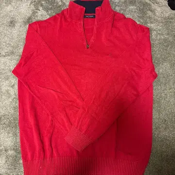 NAUTICA 하프 지퍼 니트