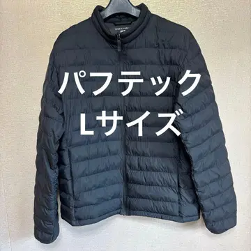 유니클로 퍼프 테크 자켓 L 사이즈 블랙