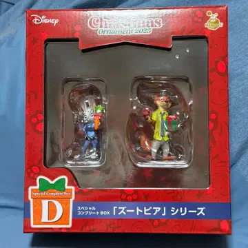 Disney 크리스마스 오너먼트 2025 주토피아 컴플리트 BOX