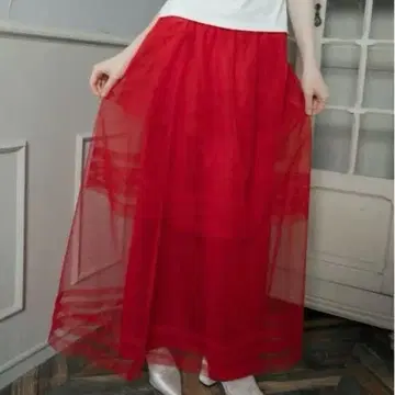 monepine 2way layered tulle skirt