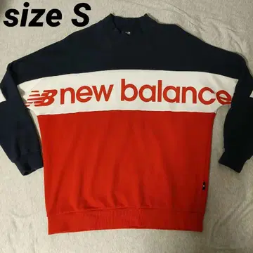 new balance 트레이닝복 S 네이비/화이트/레드
