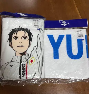 유리!!! on ICE와 MIZUNO의 콜라보 타월 2종 세트