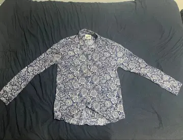 꽃무늬 긴팔 셔츠