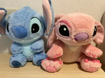 스티치와 엔젤 봉제 인형 세트