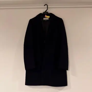 [ TOMORROWLAND ] 네이비 싱글 버튼 체스터 코트