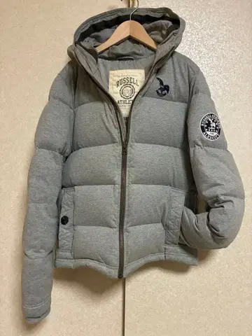 러셀 애슬레틱 그레이 다운 자켓 L 사이즈