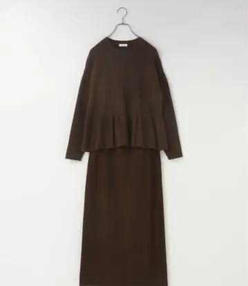 로리즈팜 셋업 니트