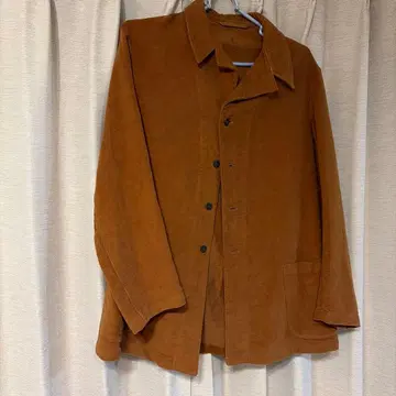 브라운 커버올 자켓