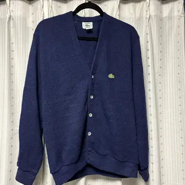 Lacoste 네이비 가디건