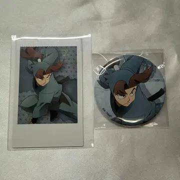 닌타마 란타로 체험전 야마다 릿키치 메인 비주얼 캔뱃지 폴라쇼