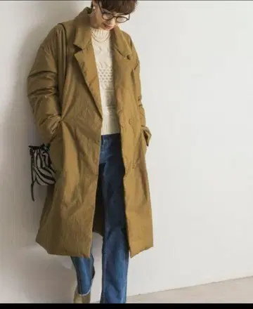 URBAN RESEARCH 스티치리스 다운 코트