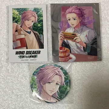 윈블 윈히로 캔뱃지 사진풍 카드 클리어 카드 키류 미츠키