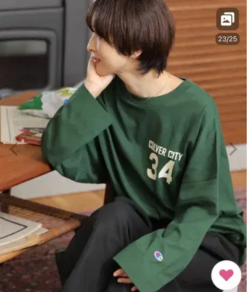 별주 [ Champion/챔피온 ] 롱 슬리브 T셔츠 16s/OE