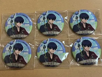 AGF 블루 록 크랙 한정판 글리터 캔뱃지 아이조라 6종 세트