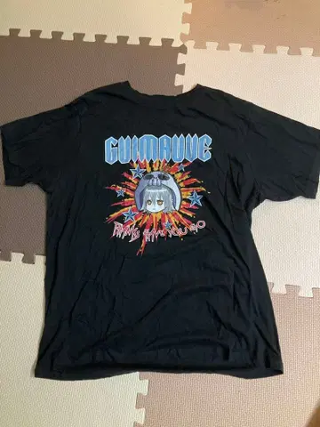 마시롱 케이크 T셔츠 XL 블랙