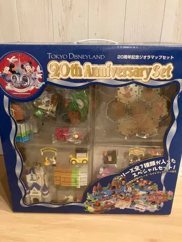 도쿄 디즈니랜드 20주년 기념 디오라마 맵 세트