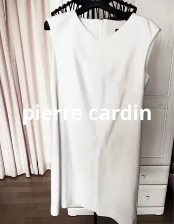 pierre cardin 화이트 슬리브리스 상의