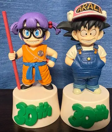 드래곤볼 제일복권 아라레짱 손오공 피규어 2체 세트