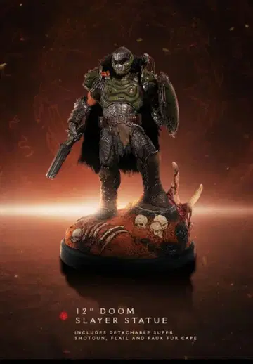 DOOM: The Dark Ages 컬렉터즈판 동상