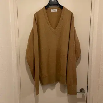 80s Turbull&asser 스코틀랜드제 캐시미어 V넥 니트