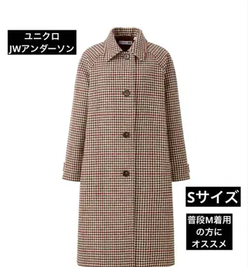 유니클로 UNIQLO JW 앤더슨 스텐카라 코트 S M