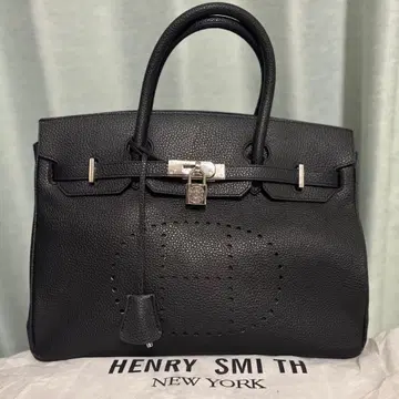 새상품급 [ HENRY SMITH NEWYORK ] 가죽 핸드백