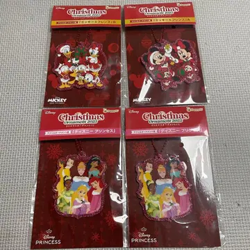 디즈니 프린세스 미키 크리스마스 오너먼트 세트
